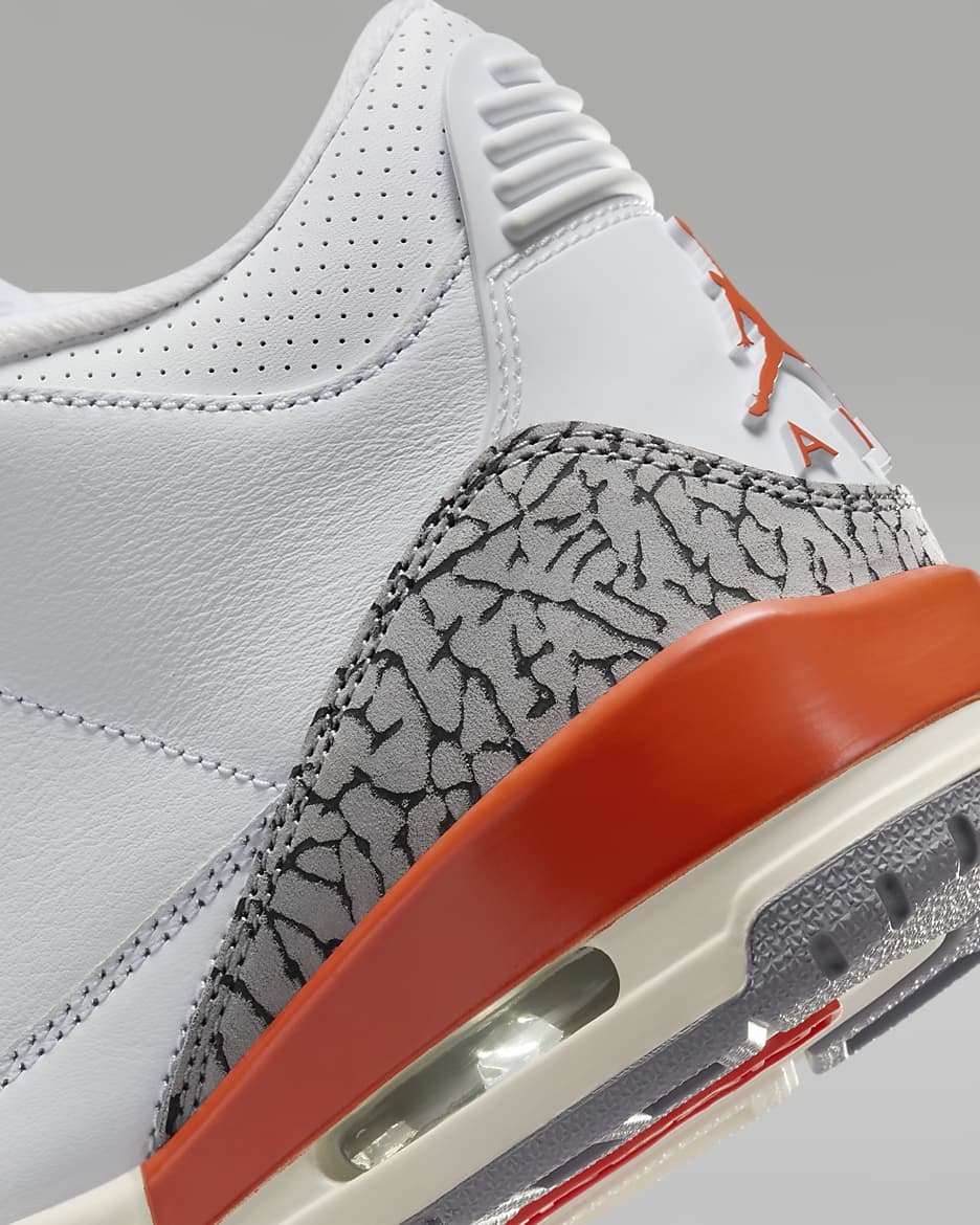 Retro 3 white and red on sale